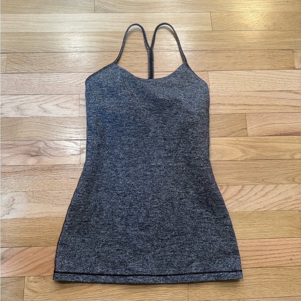 Lululemon Power to the Y Gray Tank Top